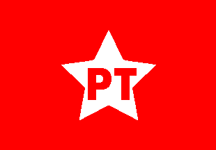 [Flag of 
the Workers Party (Brazil)]